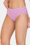 Rosaline Cotton Comfort Medium Rise Full Coverage Hipster Panty (Pack of 3) - Multicolor — thumbnail 4